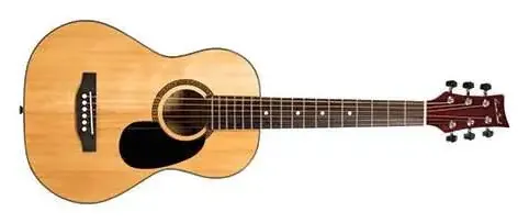 BeaverCreek 401 Series 1/2 Size Steel String Acoustic, Natural – photo 2