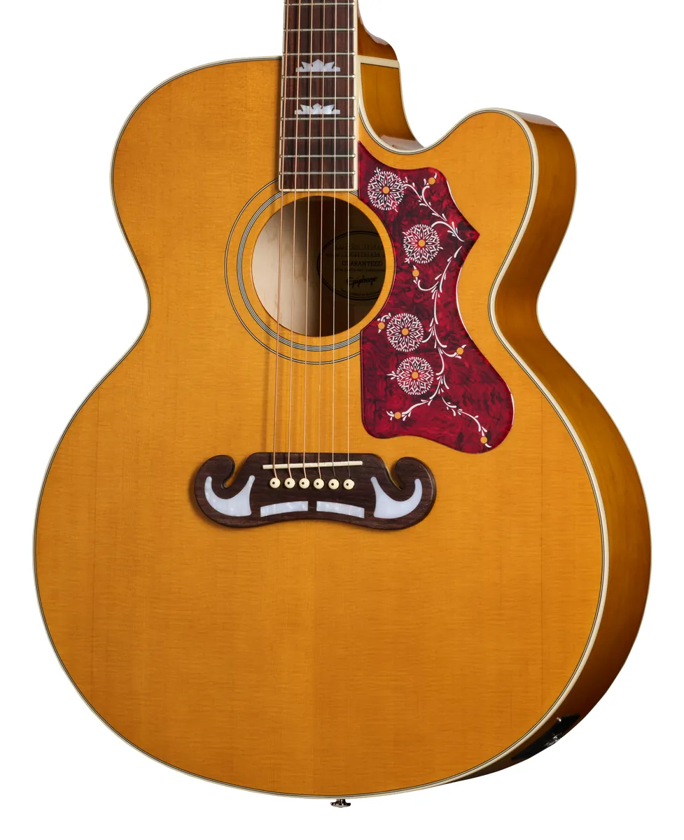 Epiphone J-200 Studio EC, Natural – photo 3