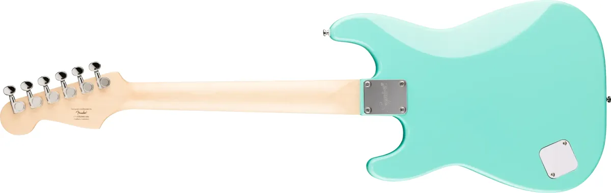 Squier Mini Stratocaster, Maple Fingerboard, Sea Foam Green – photo 2