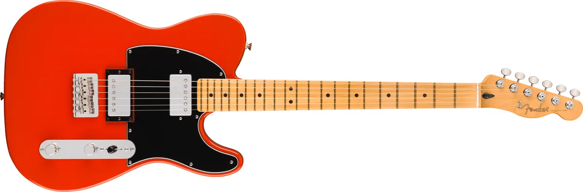 Fender Player II Telecaster HH, Maple Fingerboard, Coral Red