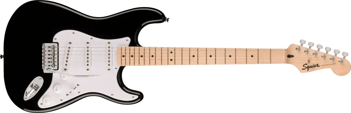 Squier Sonic Stratocaster Pack, Maple Fingerboard, Black