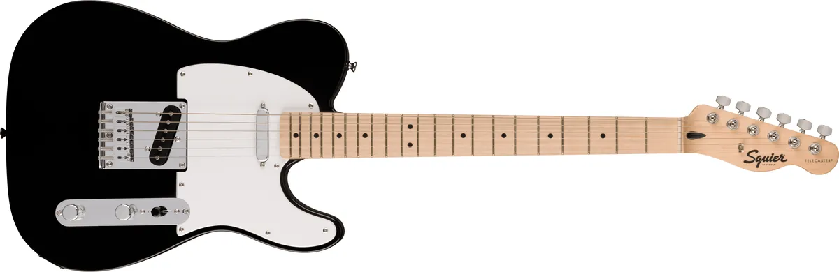 Squier Sonic Telecaster, Maple Fingerboard, Black