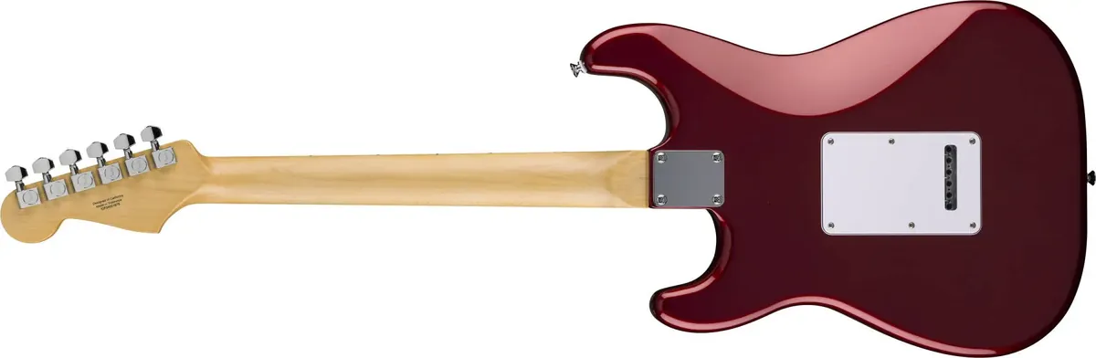Fender Standard Stratocaster, Maple Fingerboard, White Pickguard, Candy Cola – photo 2