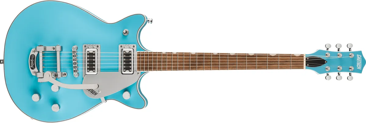 Gretsch G5232T Electromatic Double Jet FT with Bigsby, Laurel Fingerboard, Kailani Blue