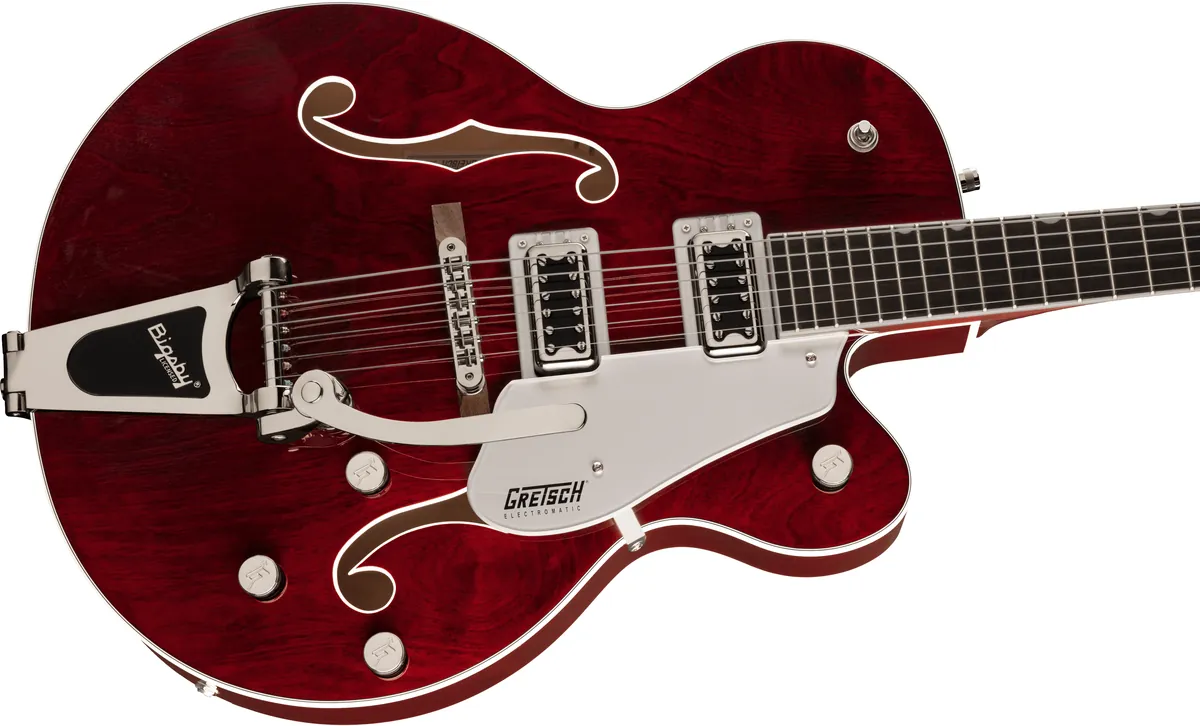 Gretsch G5420T Electromatic Classic Hollow Body Single-Cut with Bigsby, Laurel Fingerboard, Walnut Stain – photo 3