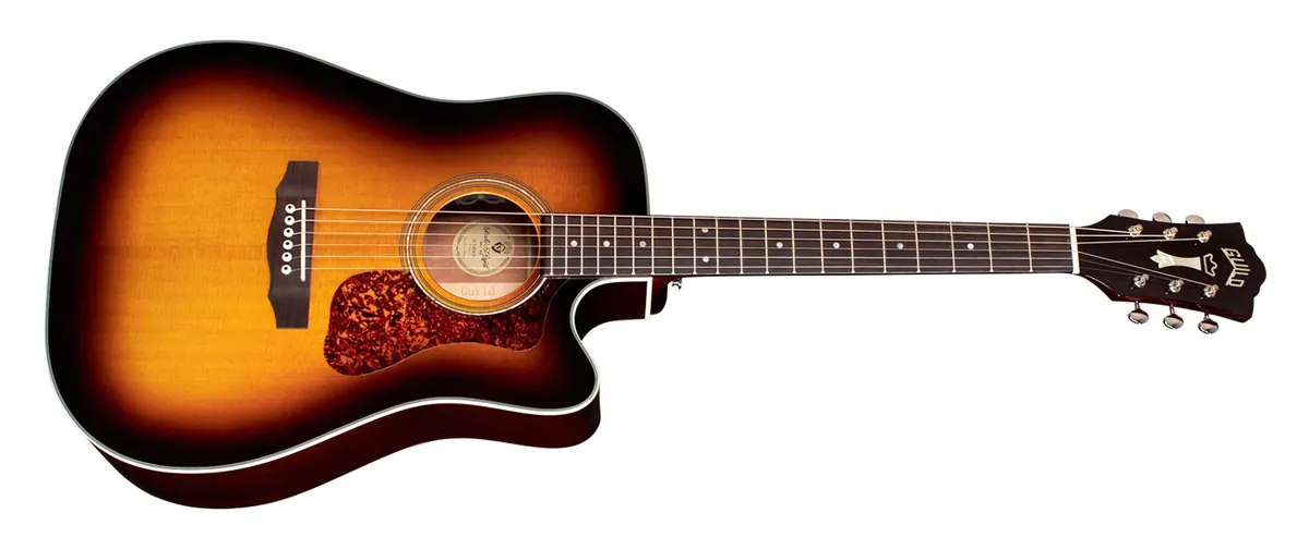 Guild D-140CE, Antique Burst – photo 3