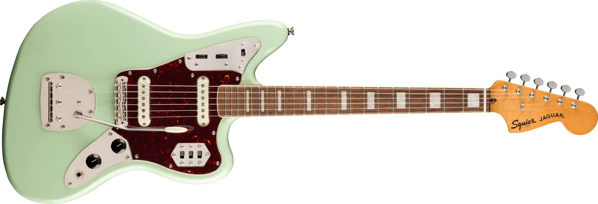 Squier Classic Vibe '70s Jaguar, Laurel Fingerboard, Surf Green