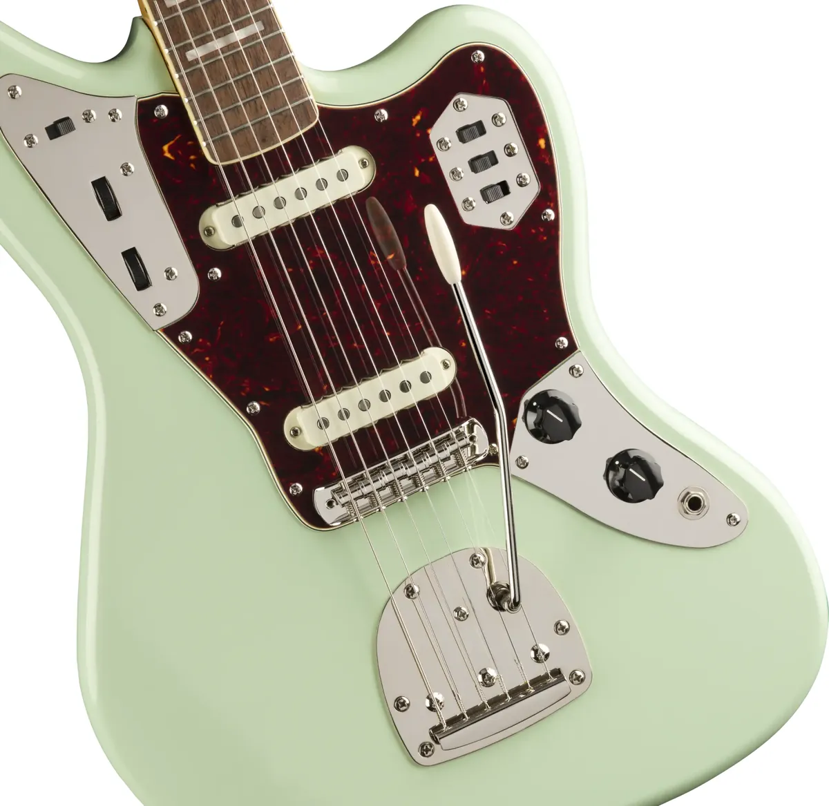 Squier Classic Vibe '70s Jaguar, Laurel Fingerboard, Surf Green – photo 3