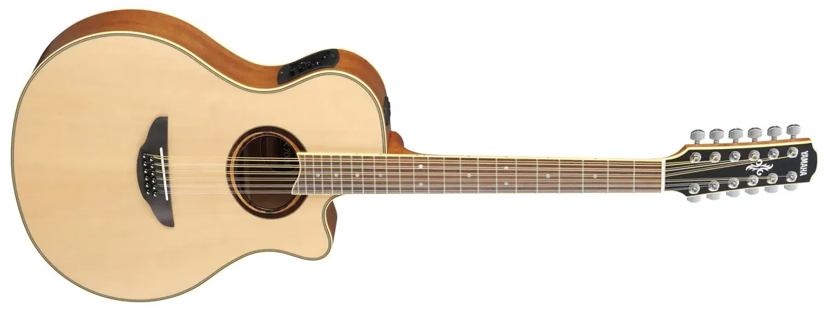 Yamaha APX700II-12 Thinline 12-String Acoustic-Electric, Natural – photo 2