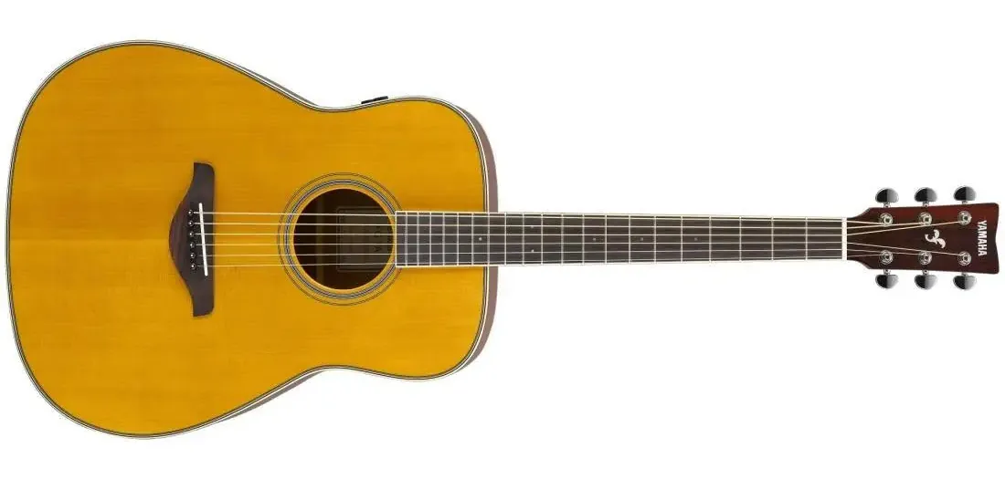 Yamaha FG-TA TransAcoustic, Vintage Tint – photo 3