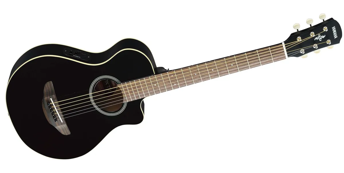 Yamaha APXT2 3/4-Size Thinline Acoustic-Electric, Black – photo 3