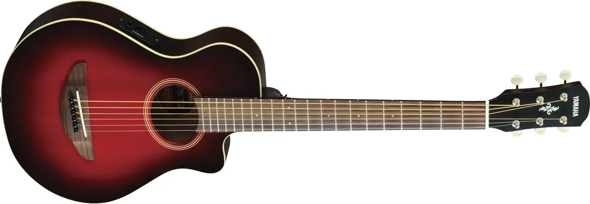 Yamaha APXT2 3/4-Size Thinline Acoustic-Electric, Dark Red Burst