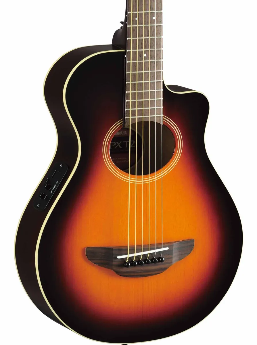Yamaha APXT2 3/4-Size Thinline Acoustic-Electric, Old Violin Sunburst – photo 2