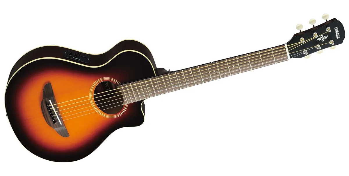 Yamaha APXT2 3/4-Size Thinline Acoustic-Electric, Old Violin Sunburst – photo 3